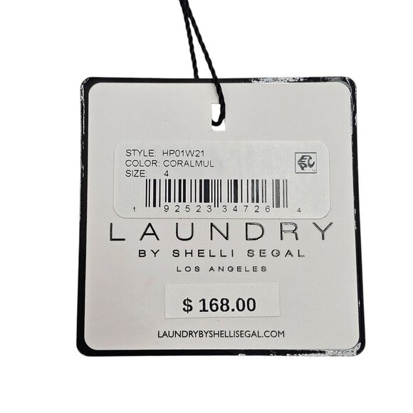 NWT Women's - Laundry By Shelli Segal Sleeveless Printed Dress, Size 4 - Picture 7 of 10